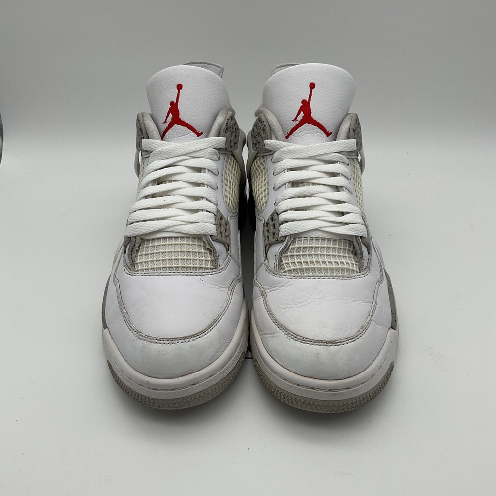 Size 10 - Jordan 4 Retro Mid White‎ Oreo (CT8527-100) - Picture 5 of 8